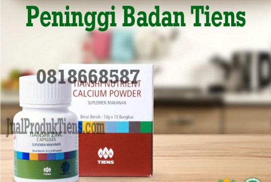 Suplemen Peninggi Badan Terlaris : Peninggi Badan Tiens