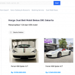 jual mobil bekas jakarta selatan