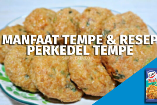 Manfaat Tempe dan Resep Perkedel Tempe dengan Tepung Kobe Bakwan Kress resep perkedel tempe