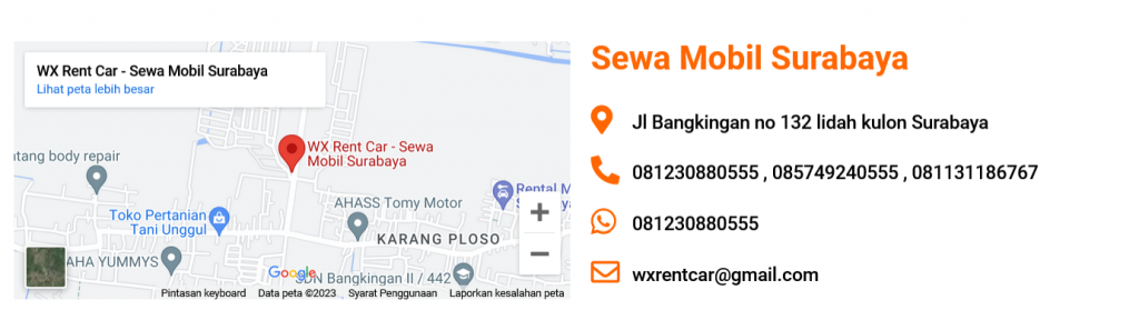 sewa mobil surabaya