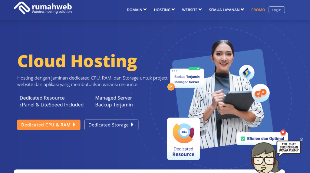 Cloud Hosting rumahweb.